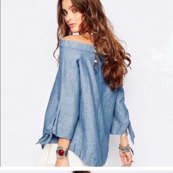Free People Show Me Some Shoulder‎ Top S - Picture 2 of 11